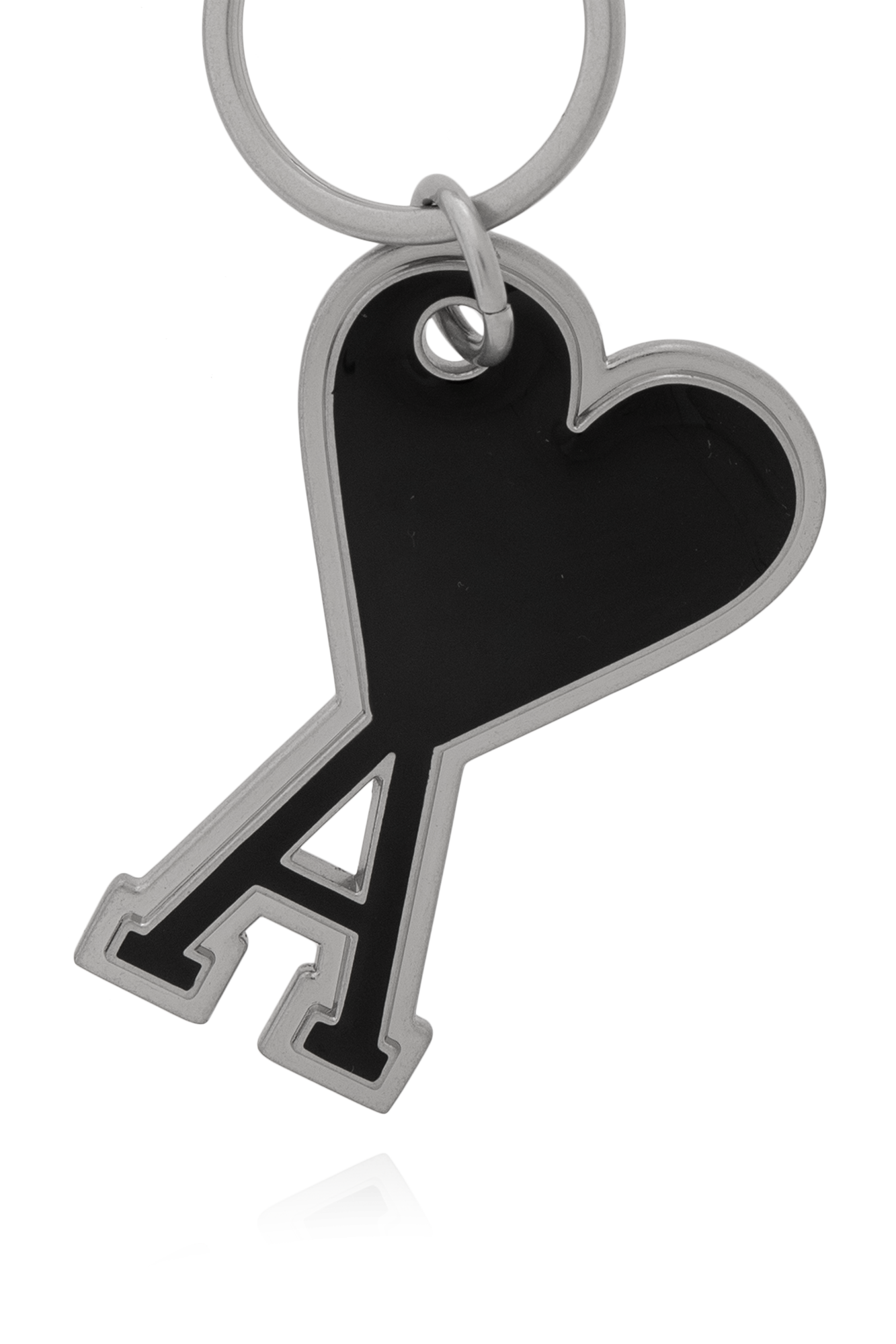Silver Keyring with charm Ami Alexandre Mattiussi - Vitkac AS